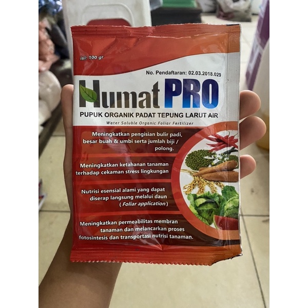 Pupuk organik humat pro 100gram