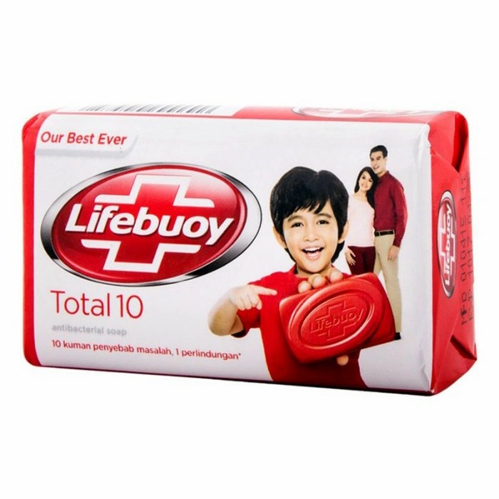 Lifebuoy BAR Soap Sabun Batang 70gr - Merah Total 10