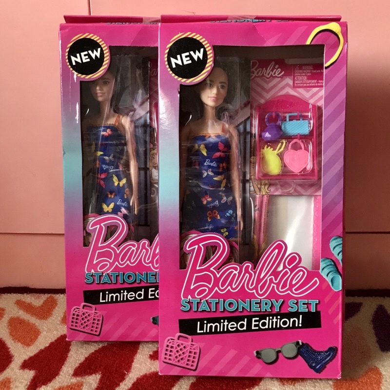 Barbie Doll and Stationery Set