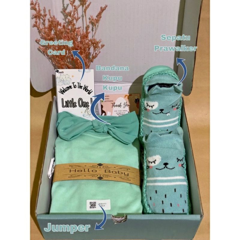 Hampers Baju Lebaran Baby Girl Boy Usia 0-12 Bulan Parcel Lahiran Lebaran