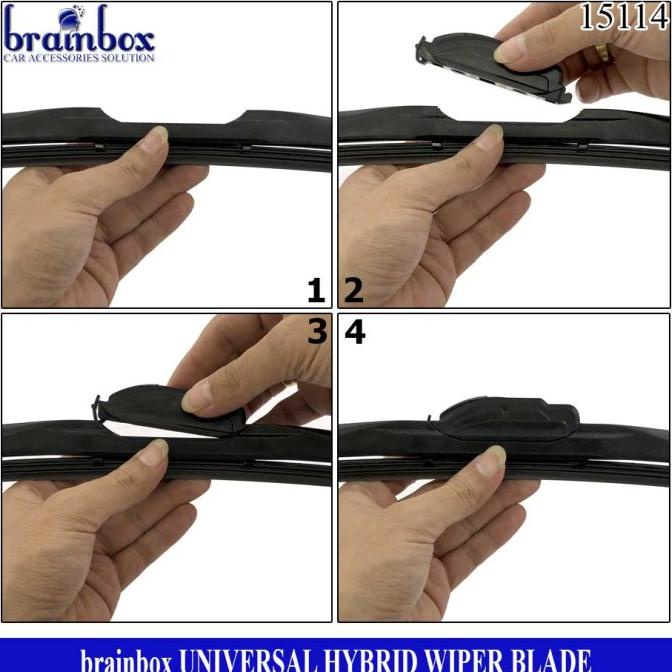 High Quality Hybrid Wiper Blade Daihatsu Sirion 2018 Keatas Wiper Kaca