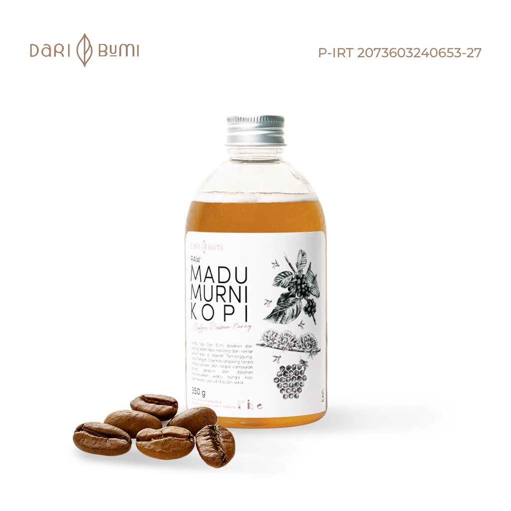 Madu Murni Kopi 350 gr Dari Bumi Premium Pure Original