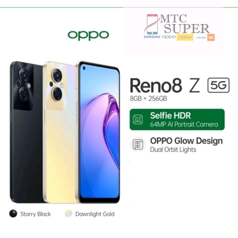 OPPO RENO 8Z 5G 8/256 GARANSI RESMI