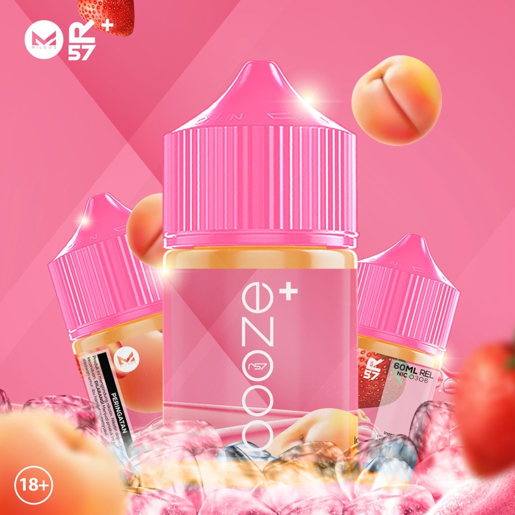 Booze Ice Strawberry Peach 30ML 16MG Saltnic