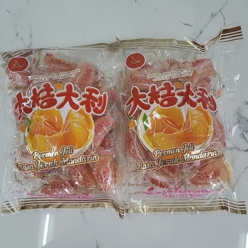 Jual Permen Jeli Jeruk Mandarin 504gr 28pcs Shopee Indonesia 6513