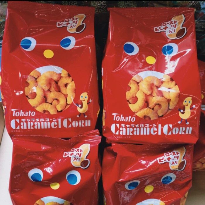 

Tohato caramel corn 80gr (makanan jepang)