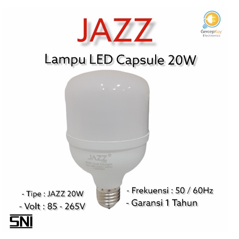 Lampu LED Capsule JAZZ 20 Watt PUTIH E27