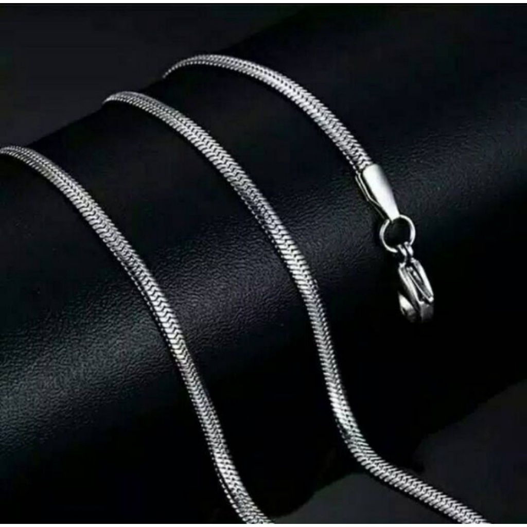 100% TITANIUM / KALUNG TITANIUM IMPORT / KALUNG TITANIUM PRIA &amp; WANITA ANTI KARAT / KALUNG LAPISAN EMAS ANTI KARAT