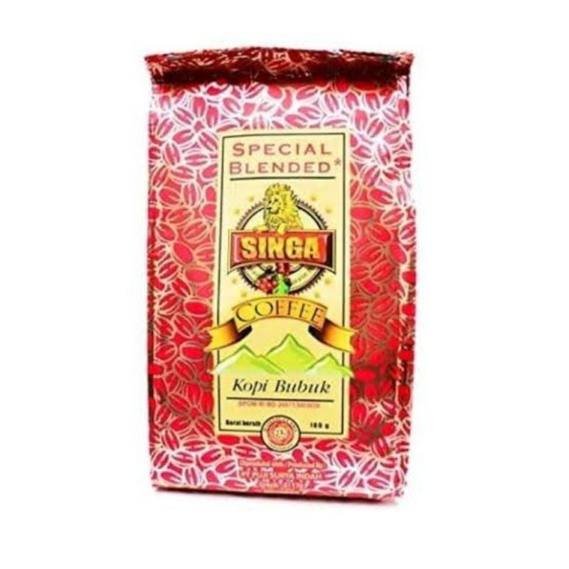 

KOPI HITAM MURNI KOPI BUBUK CAP SINGA 180 GRAM SPECIAL BLENDED