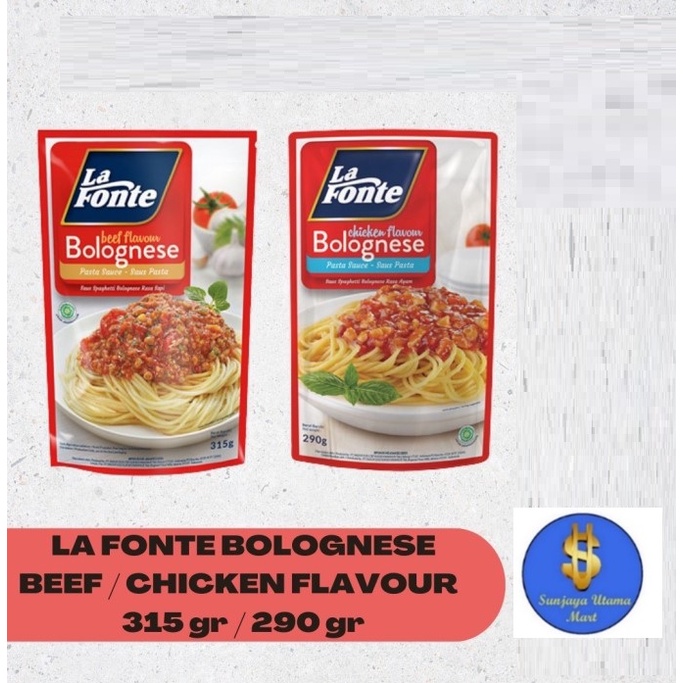 

La Fonte Saus Pasta Beef/Chicken Flavour Bolognese