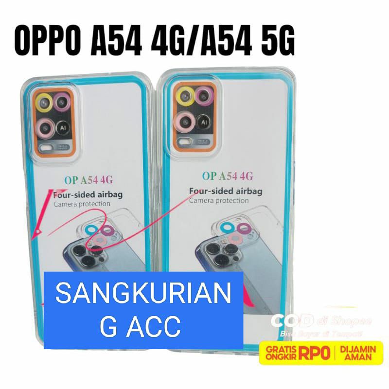 Softcase Slicon Bening Transparan  OPPO A54/4G/5G Casing bening terbaru