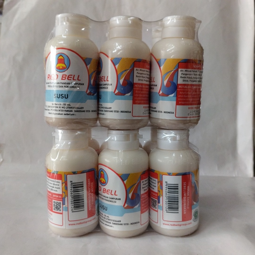 

Red Bell Susu 1 Lusin Isi 12 Pcs