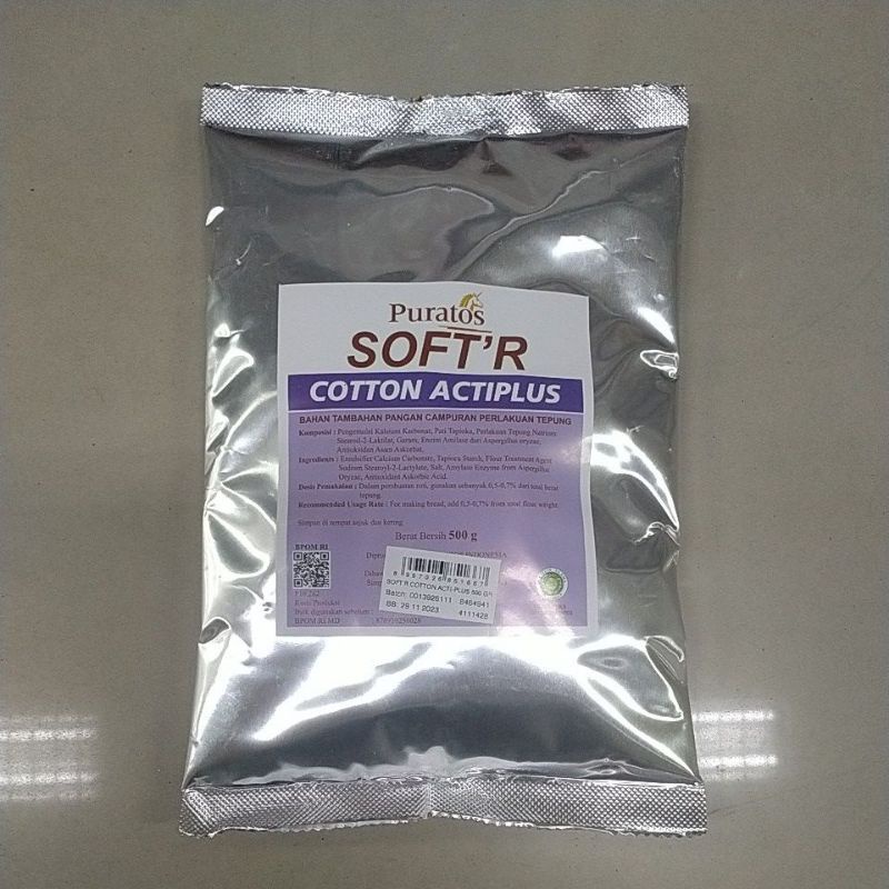 

Puratos Pelembut Cotton Acti Plus 500gr