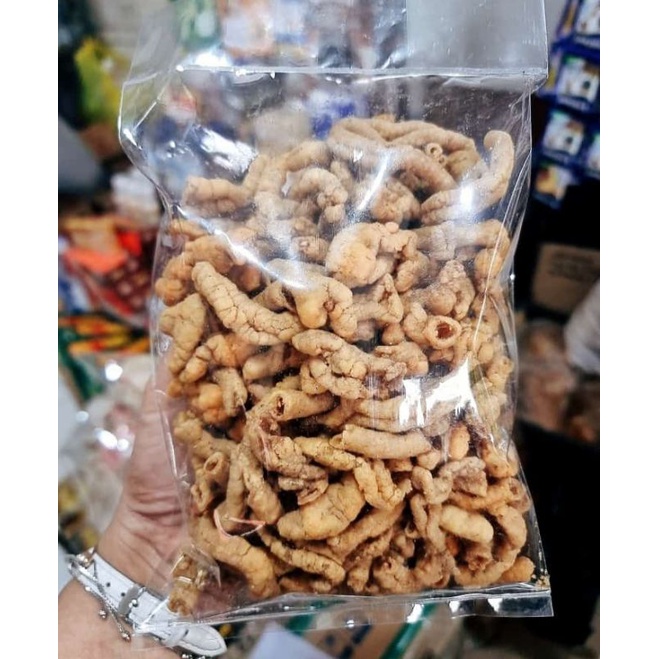 

carascoklat - Usus ayam Crispy Original / Pedas berat bersih 250 gram Free bubble wrap semua produk.