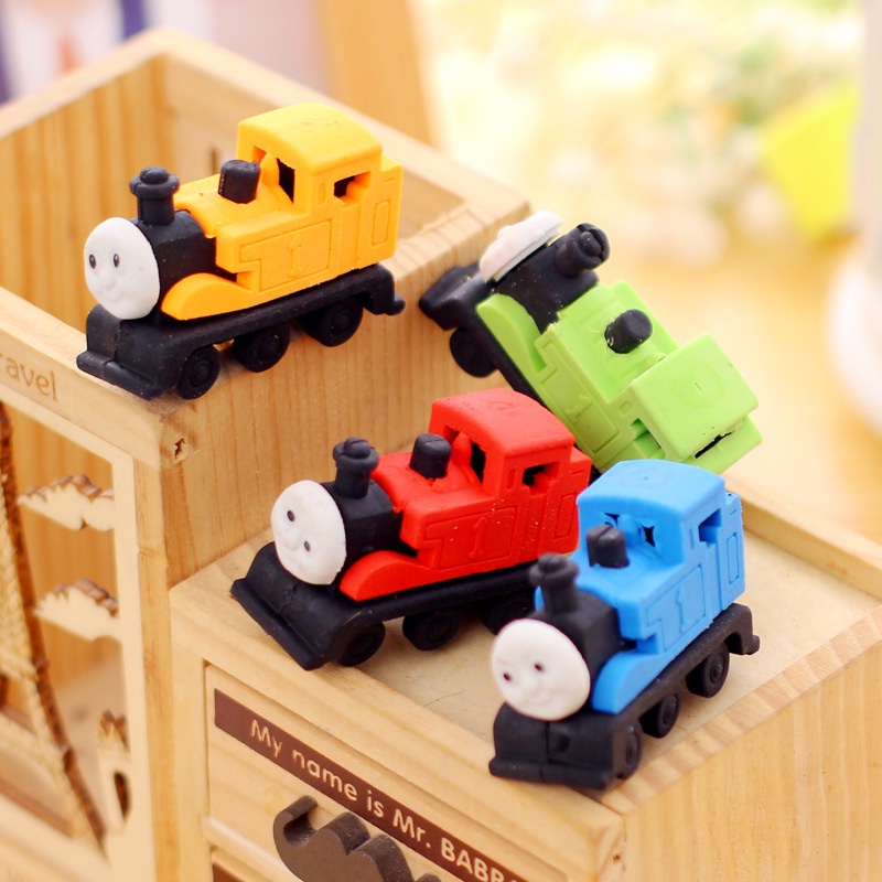 [MTOYS] Penghapus Pensil Motif Mobil dan Kereta Lucu Berbagai Warna Keren - JT0004