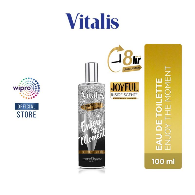 VITALIS Eau De Toilette Sparkle | Enjoy The Moment | Make It Happen | Rise &amp; Shine | Keep Going