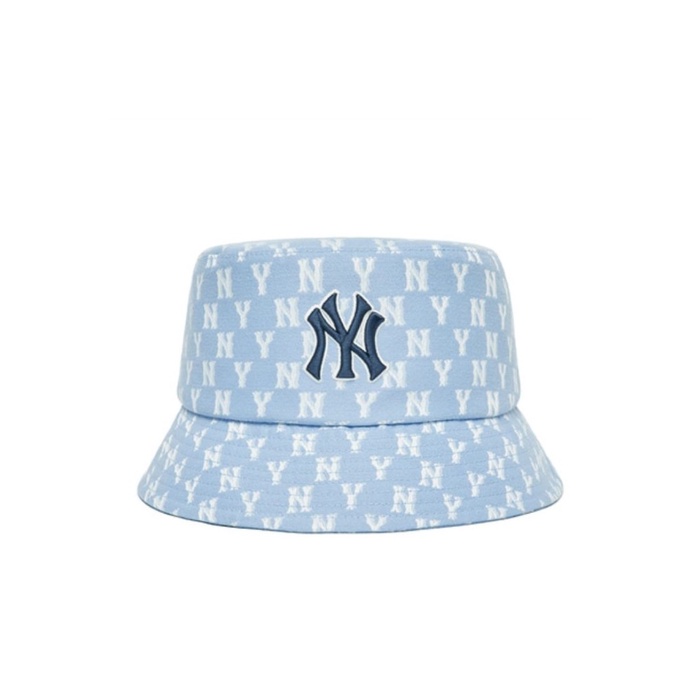 Topi Mlb Monogram Classic Bucket Hat New York Yankees Blue