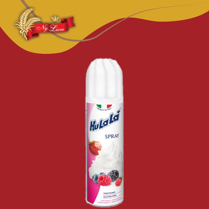 HULALA Non-Dairy Whipping Cream Aerosol 250 mL (GOJEK / GRAB ONLY)