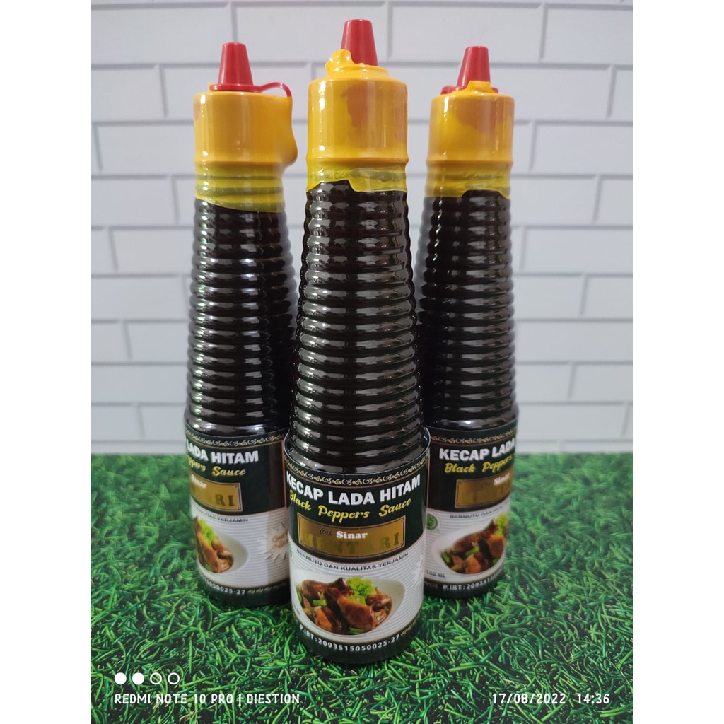 Paket Kecap Lada Hitam 3 Botol [150mL]