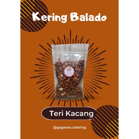 

Kering Teri Kacang Balado Oleh Oleh Khas Solo Klaten