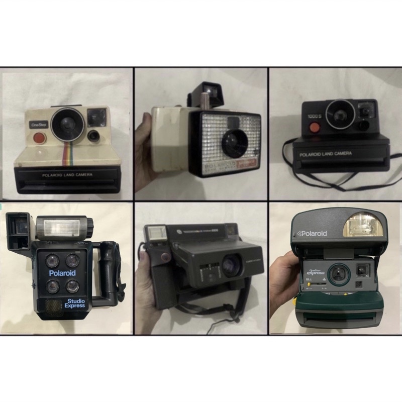 Kamera Analog Film / Kamera Klise Retro Display Dekorasi Pajangan / Camera Jadul Tustel Polaroid SLR