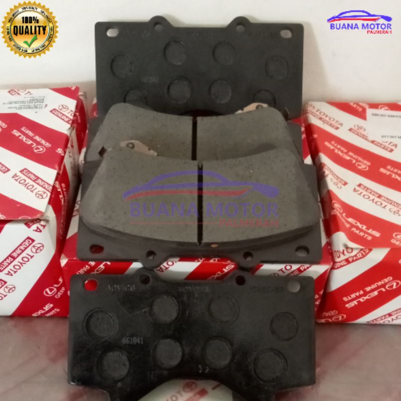 Kampas Rem Depan Land Cruiser VDJ 04465-YZZR2 Original