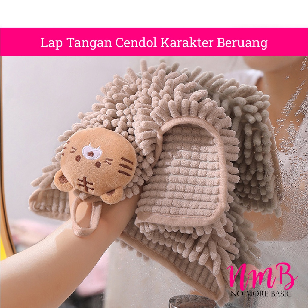 Lap Tangan Cendol Karakter Beruang Hand Towel Multifungsi