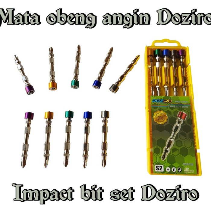 Mata Obeng Mata Bor Obeng Plus PH2 Ring Magnet Obeng Bor Gypsum