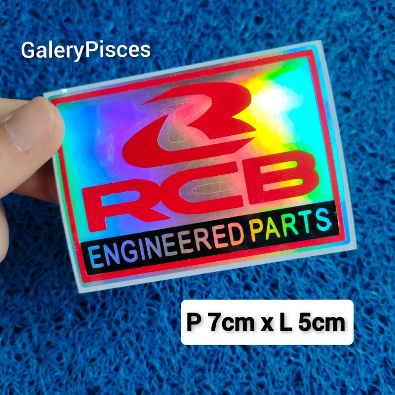 stiker motor rcb stiker racing