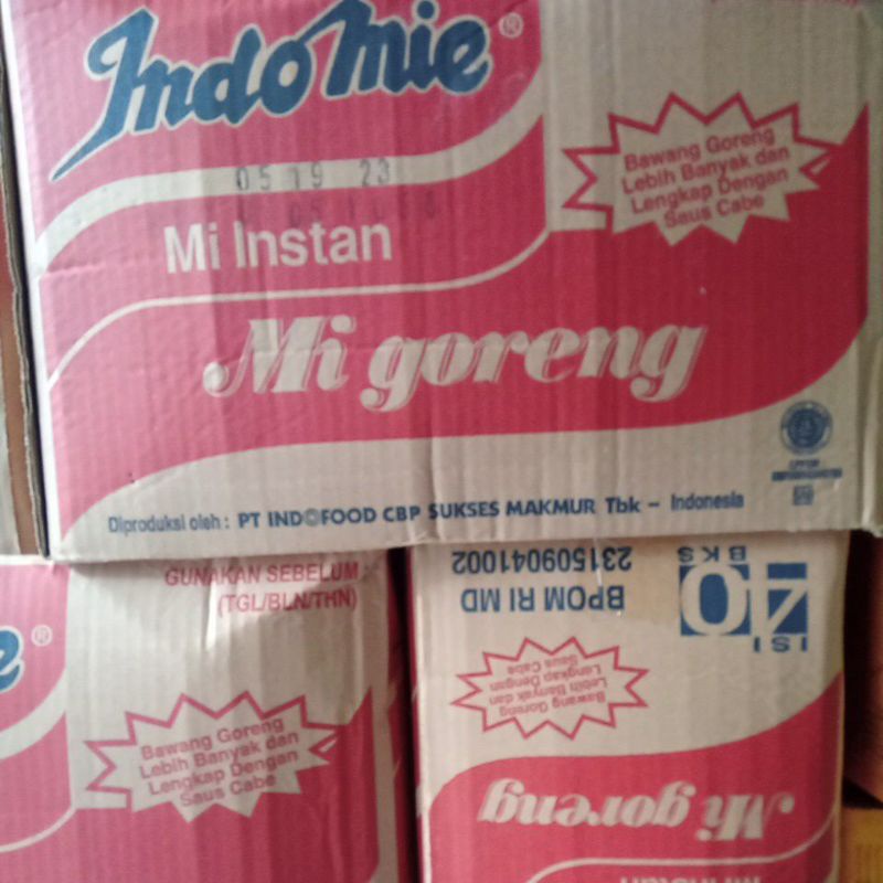 

indomie goreng 1 dus isi 40 pcs