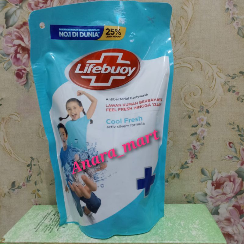 Lifebuoy sabun mandi cair COOL FRESH 400ml
