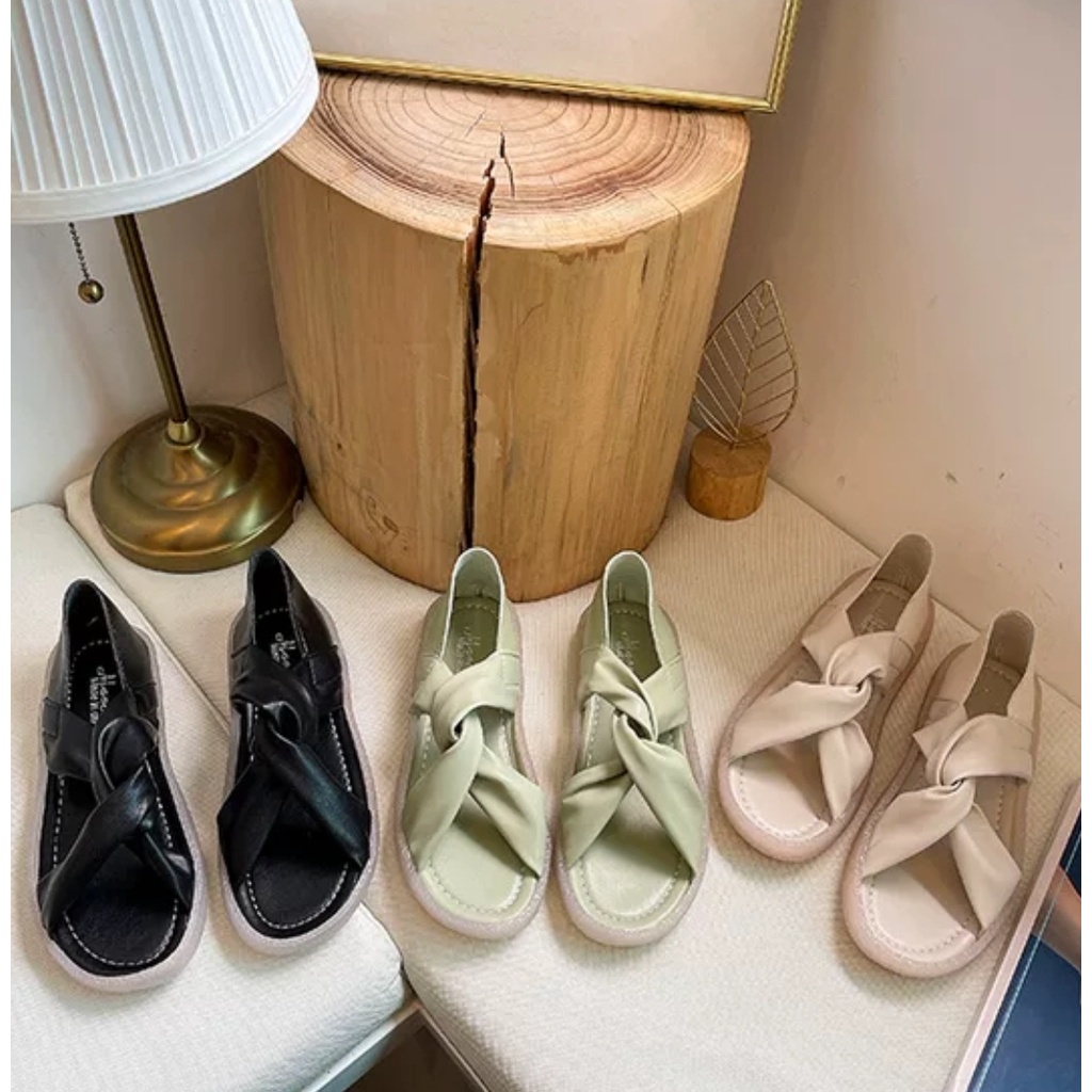 [✅BISA COD] 2049 SANDAL WANITA IMPORT SELIP SIMPUL SIMPLE (REAL PICTURE)