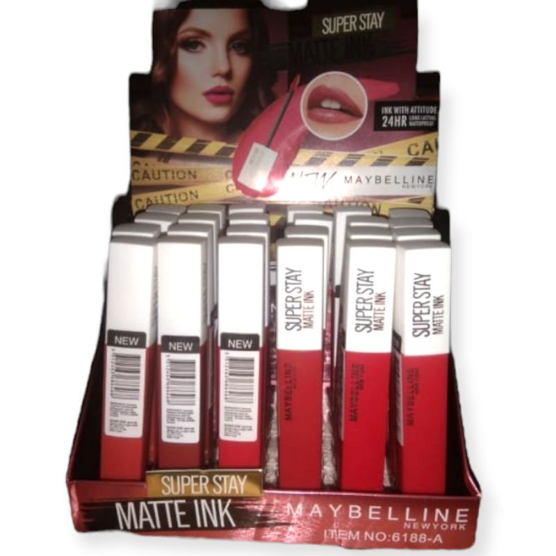 [Per Batang] Lipcream Maybelline Superstay Barcode 6188A