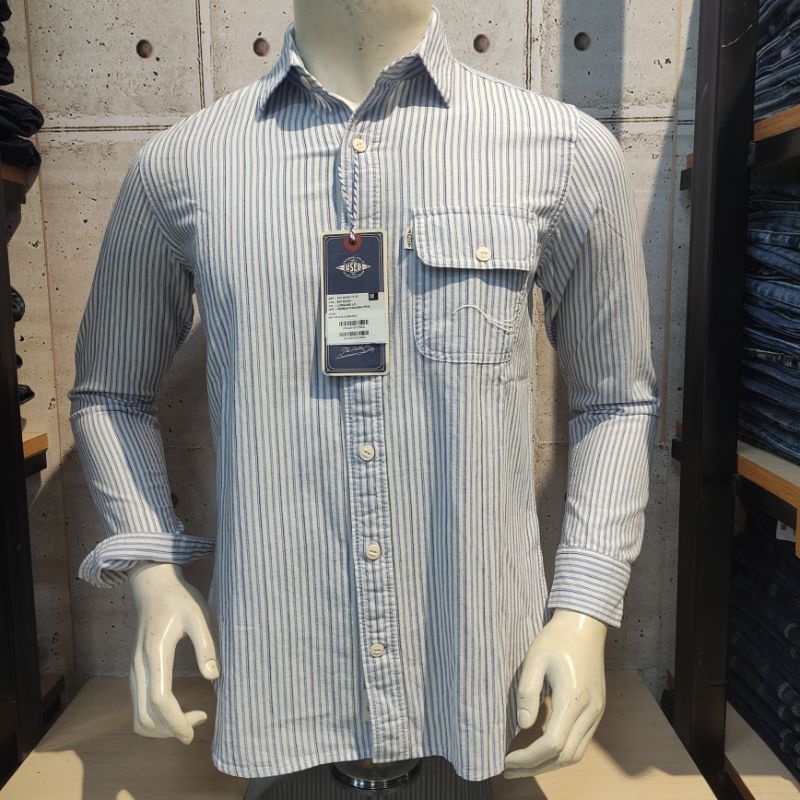 KEMEJA PANJANG PRIA SALUR MEREK USED JEANS