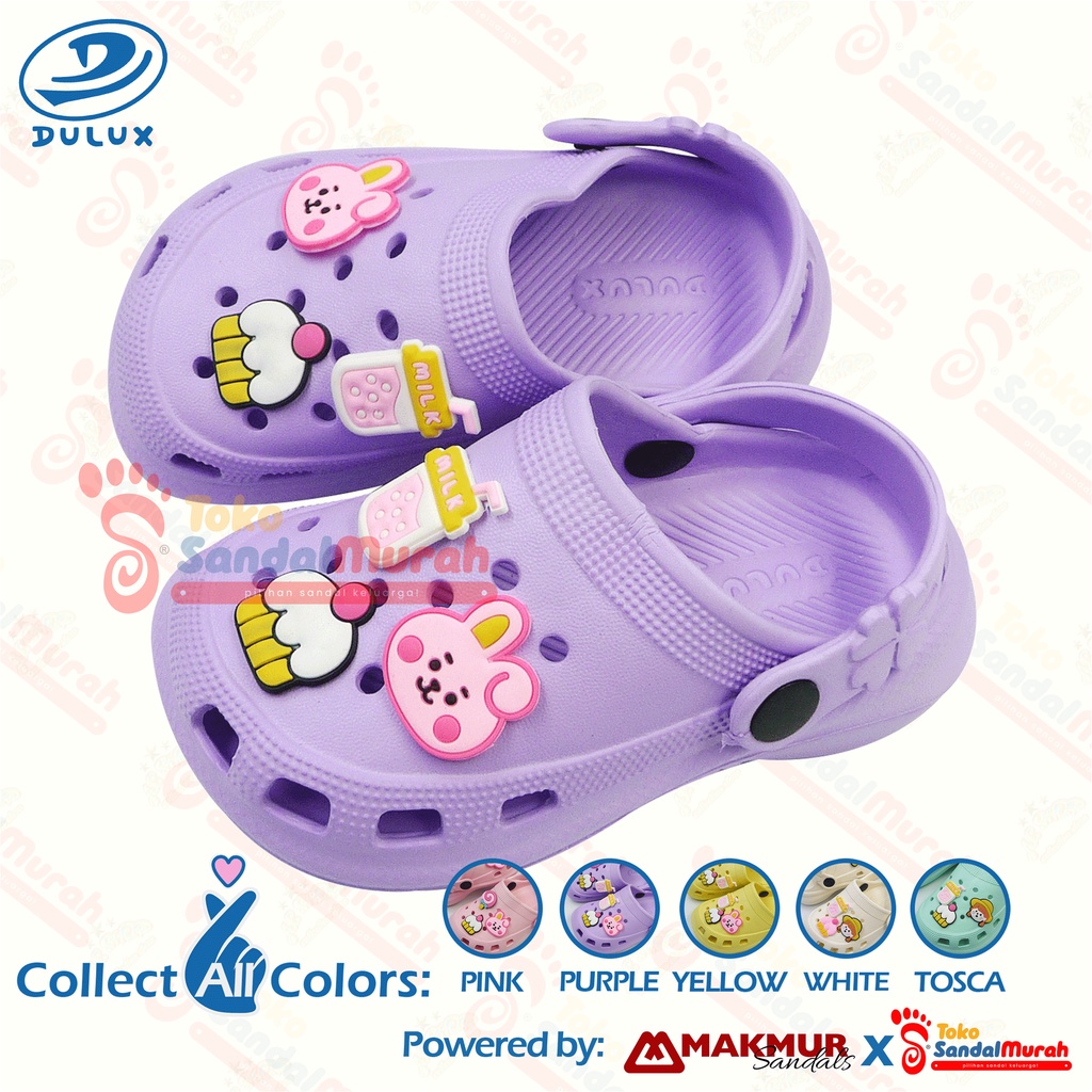 Toko Sandal Murah - Sendal Baim Anak Lucu Uk 26-30 / Sendal Baim Tali Belakang / Sendal Anak BT21 / Sendal Anak Karakter Kartun / Sendal Anak Ringan / Sendal Anak Bermain / [ Toko Sandal Murah M 805 ]