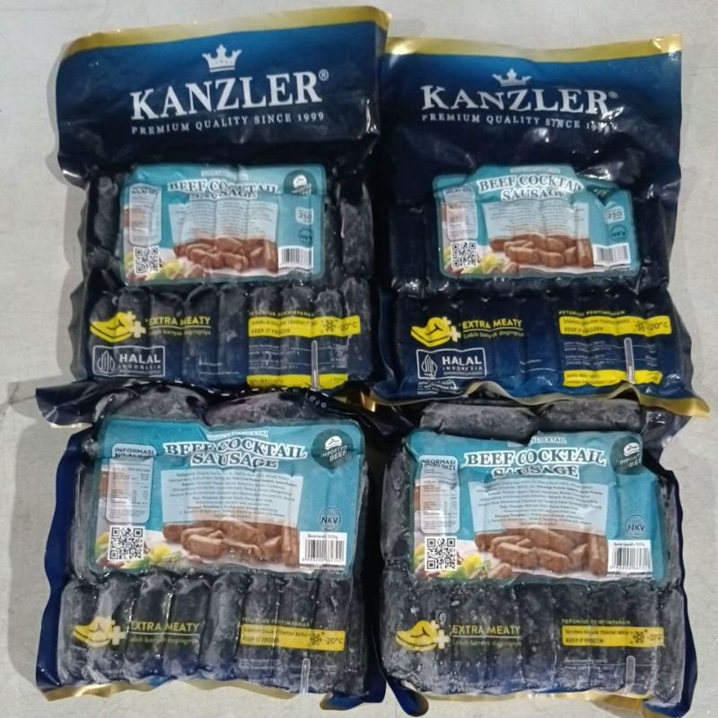 

SOSIS KANZLER BEEF COCKTAIL 250GRAM & 500GRAM