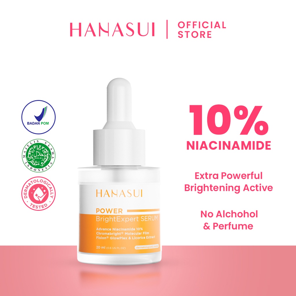 Jual Hanasui Power Bright Expert Serum | Shopee Indonesia