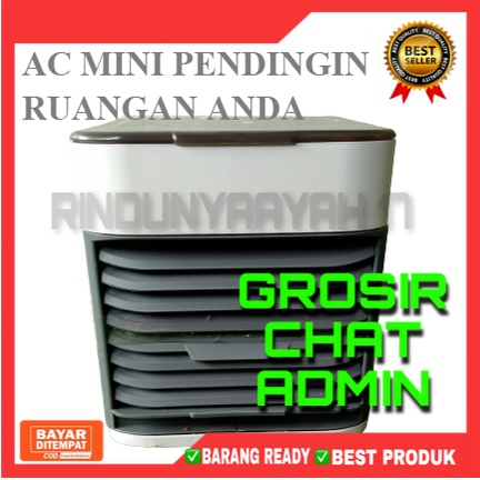 [RA] AC MINI PORTABLE AIR COOLER PENDINGIN RUANGAN DINGIN ARTIC ULTRA BARU COOL KIPAS