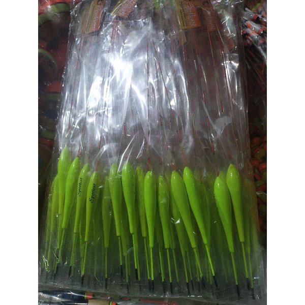 {isi2pcs}pelampung pancing anti badai super spotless 35cm