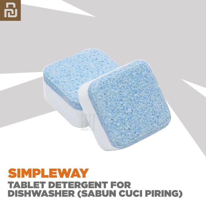 Dete Simpleway Dishwasher Detergent Tablet