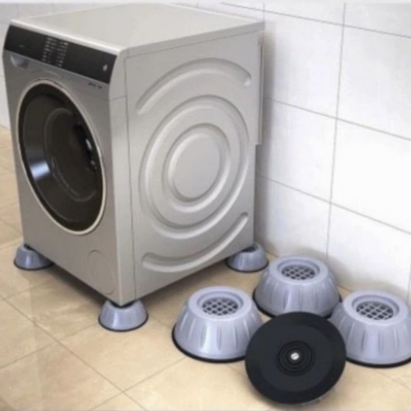 ALAS KAKI KARET PELINDUNG MESIN CUCI /ALAS KAKI KARET MEJA /SOFA ANTI GETARAN