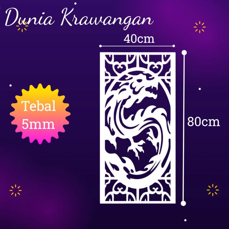 KRAWANGAN PVC FOAM BOARD / CUTTING PVC FOAM BOARD DK-75