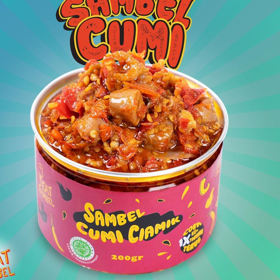 

COD | KSH|Eat Sambel - Cumi Ciamik / Sambal Rumahan / Sambel Enak (Best Seller)