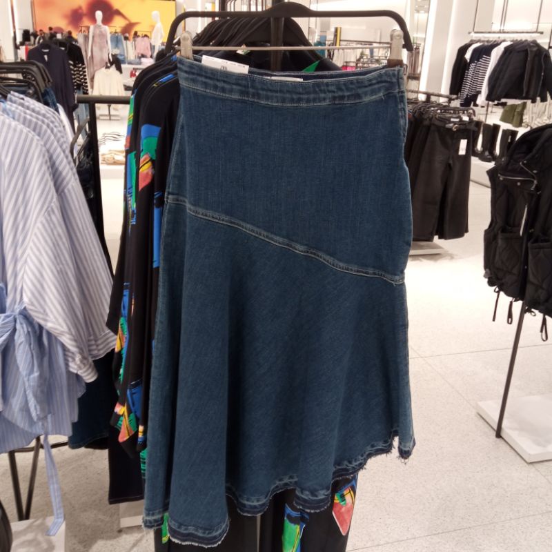 Jual Rok Skirt Jeans ZARA Woman Jastip (jasa titip) Shopee Indonesia