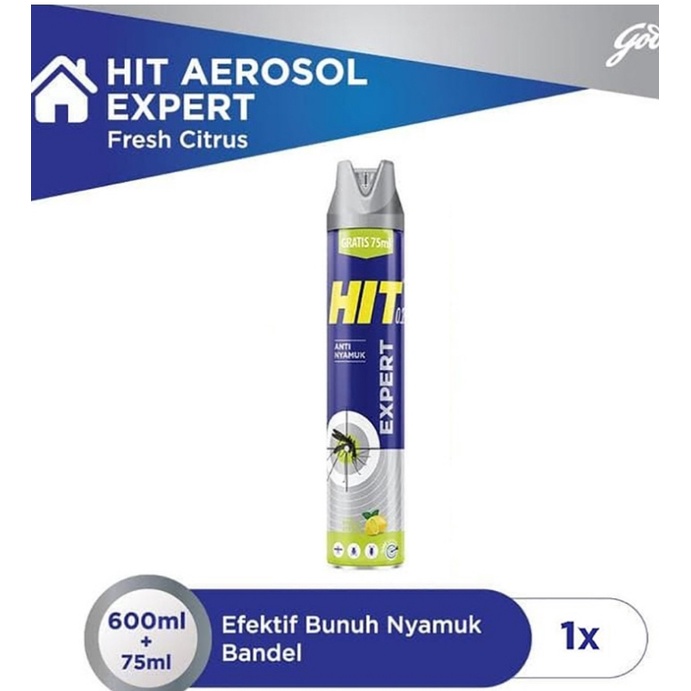 HIT 0,12 AE ANTI NYAMUK SPRAY 600 ML // OBAT NYAMUK HIT // HIT SPRAY (khusus wilayah pulau jawa)