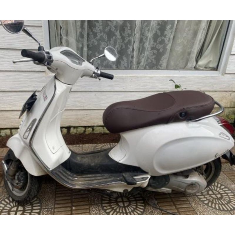 Cover Kulit Jok Vespa MBtech Coklat