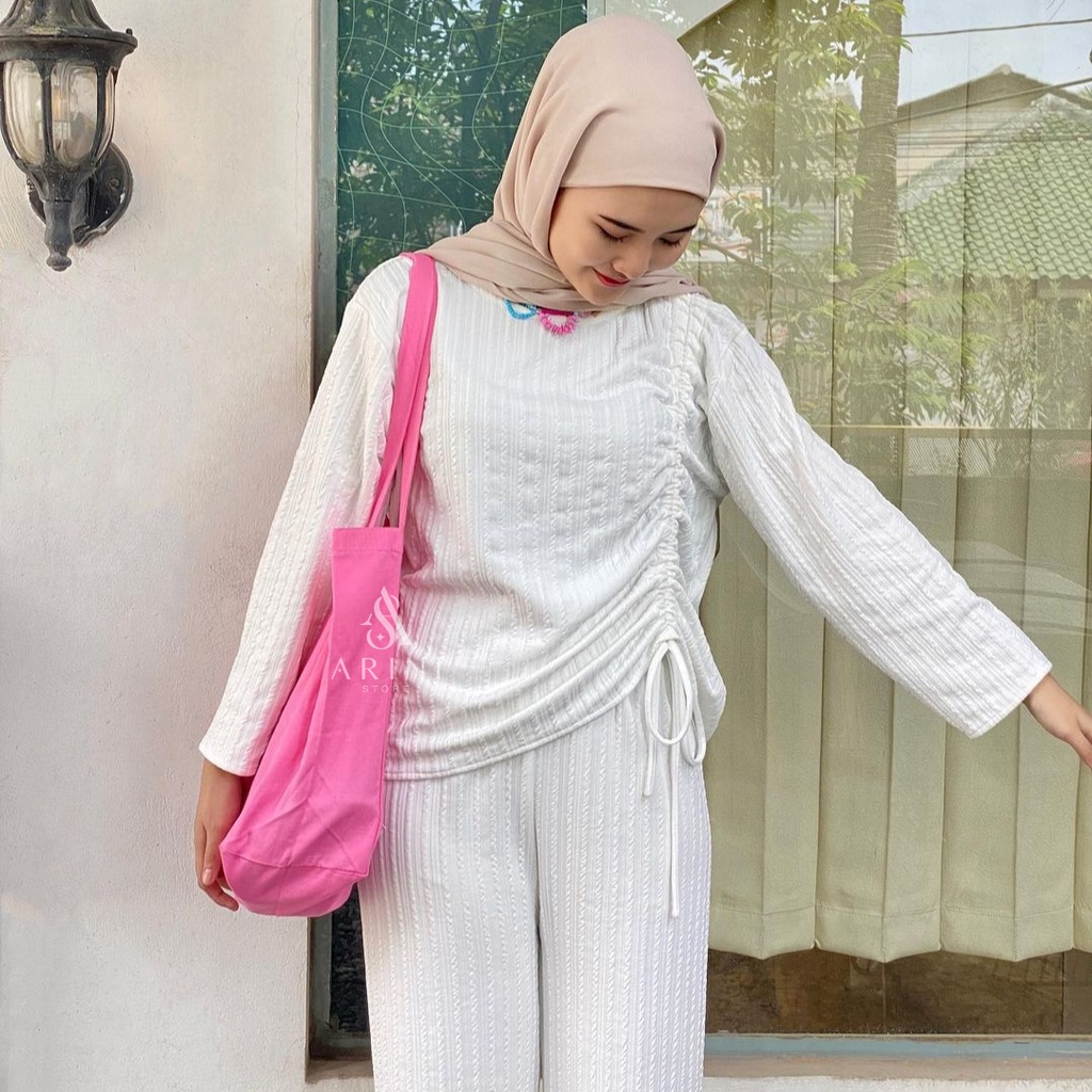 YOLA ONE SET KNIT SERUT // AULYA SETELAN SERUT WANITA