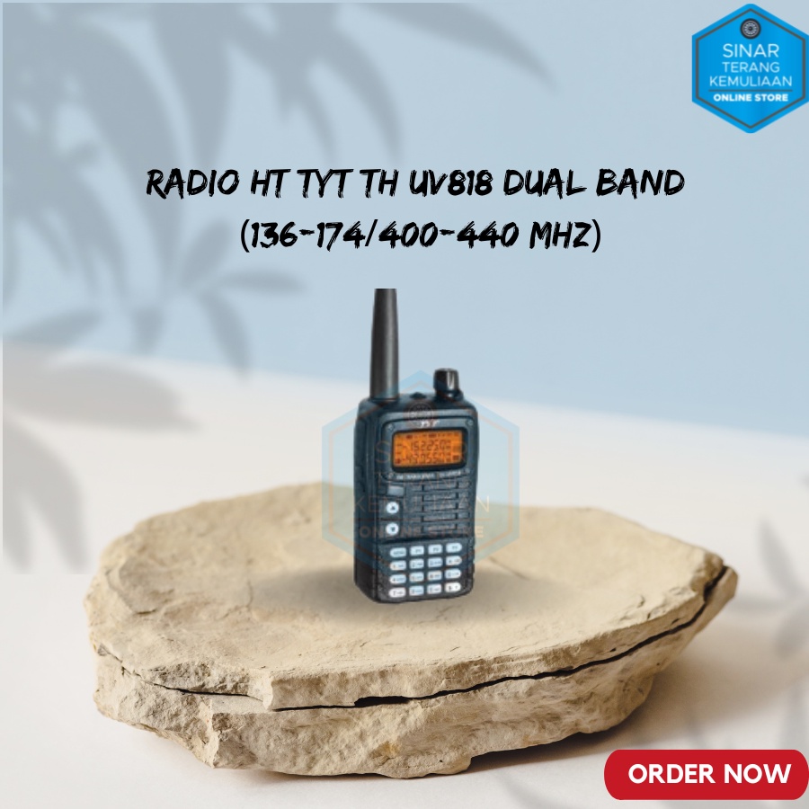 RADIO HT TYT TH UV818 DUAL BAND (136-174/400-440 MHZ)