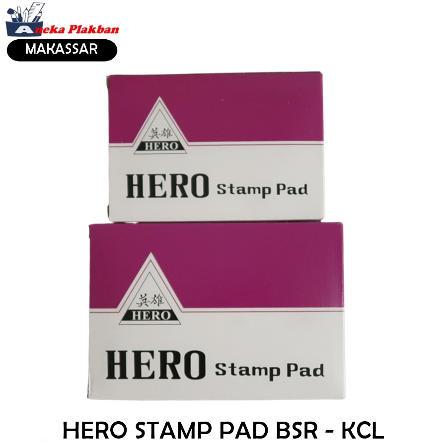 

[1PCS] HERO STAMP PAD BANTALAN STEMPEL E2460 E1460