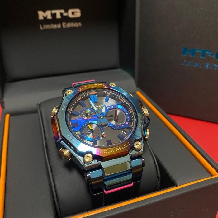 ini TG TG TG CASIO G-SHOCK MTG-B2000PH TG pelindung anti gores antigores layar kaca film jam tangan 